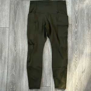 All In Motion Olive Green Leggings